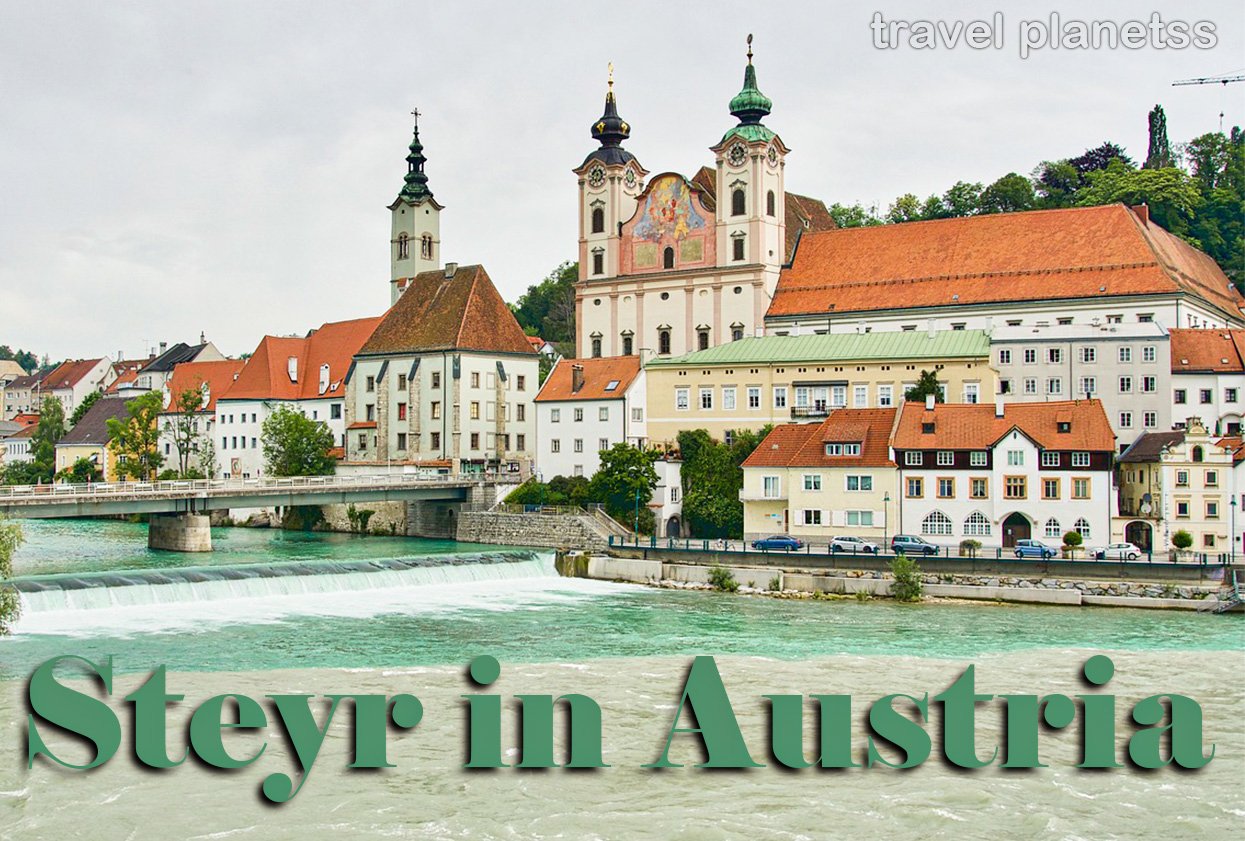 Historic Town Steyr in Austria